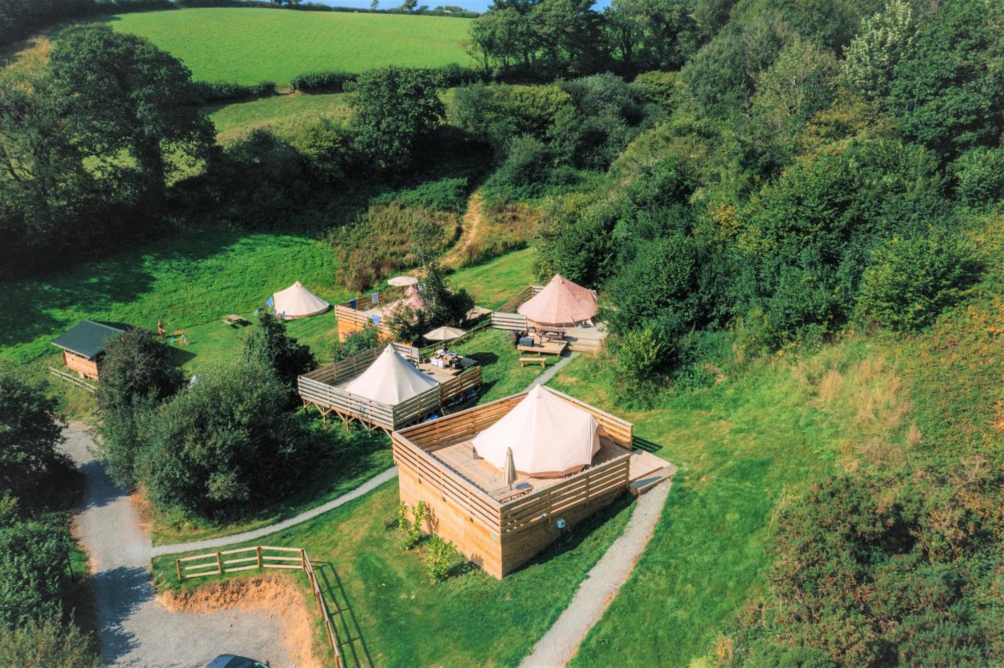 Willow Valley Glamping Bude Exterior foto